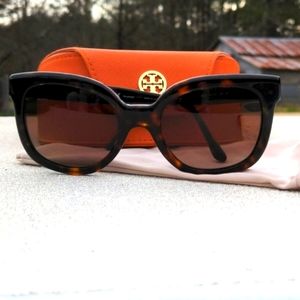 Tory Burch TY7104 Tortoise Shell Polarized Sunglasses